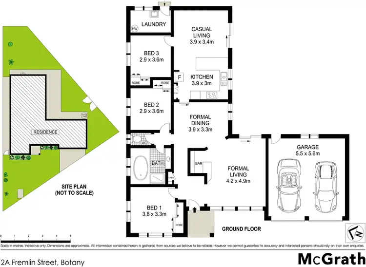 Floorplan of Homely house listing, 2A Fremlin Street, Botany NSW 2019