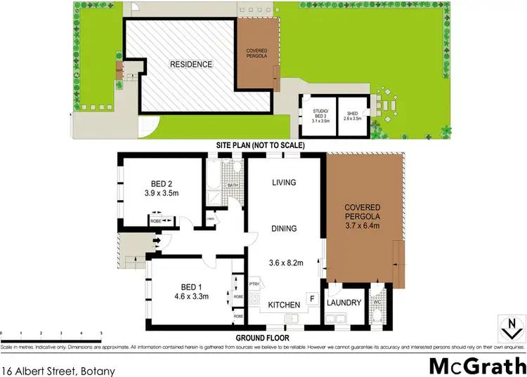 Floorplan of Homely house listing, 16 Albert Street, Botany NSW 2019