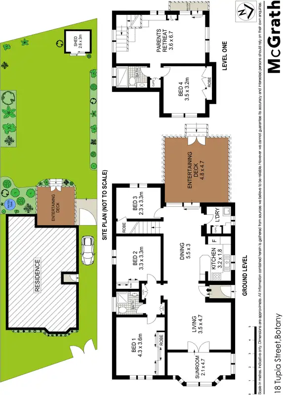 Floorplan of Homely house listing, 18 Tupia Street, Botany NSW 2019