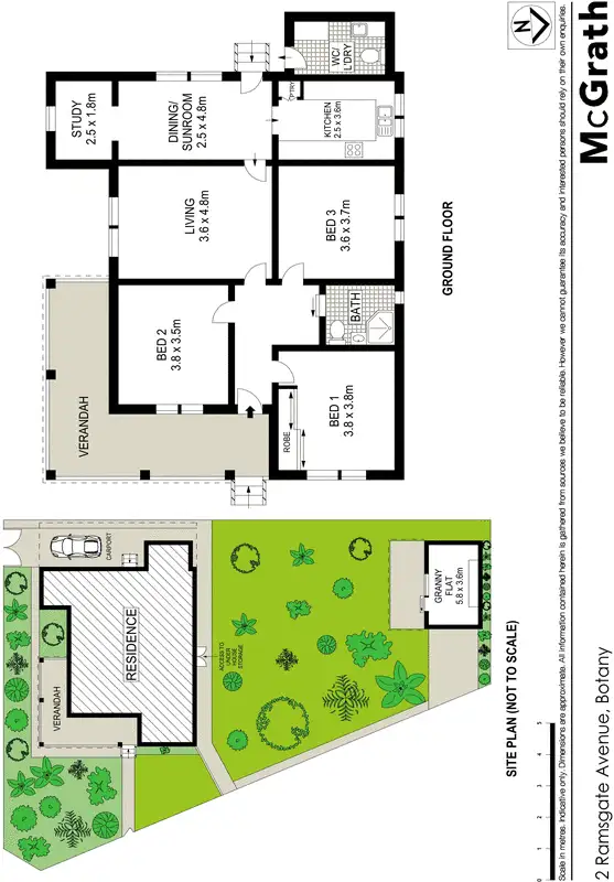 Floorplan of Homely house listing, 2 Ramsgate Street, Botany NSW 2019