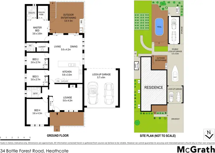 Floorplan of Homely house listing, 34 Bottle Forest Road, Heathcote NSW 2233