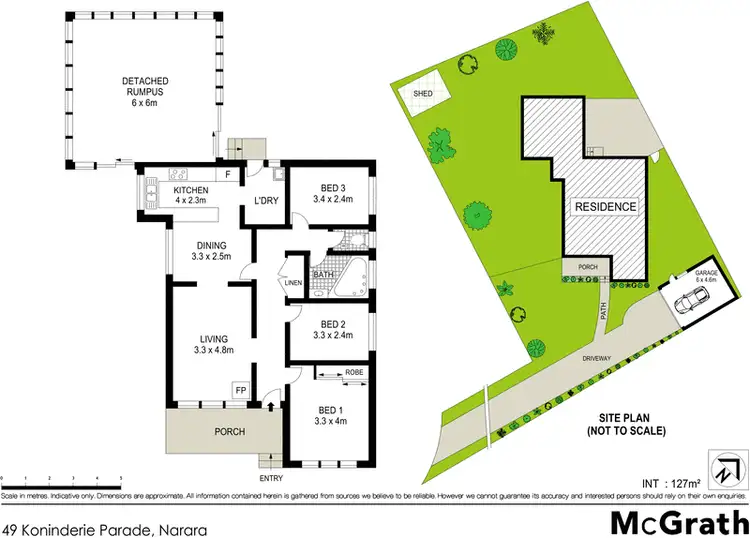 Floorplan of Homely house listing, 49 Koninderie Parade, Narara NSW 2250