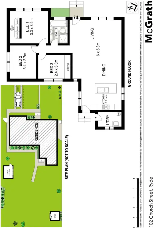 Floorplan of Homely house listing, 102 Church Street, Ryde NSW 2112
