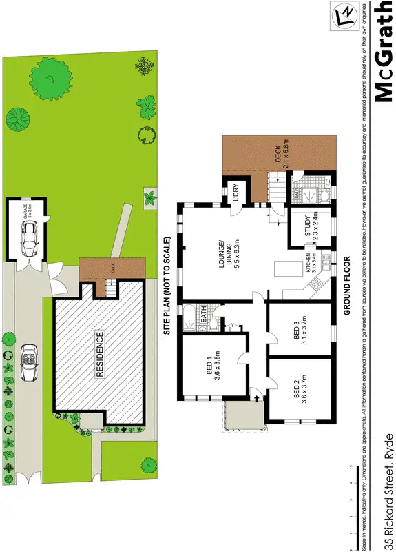 Floorplan of Homely house listing, 35 Rickard Street, Ryde NSW 2112