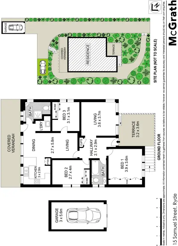 Floorplan of Homely house listing, 15 Samuel Street, Ryde NSW 2112