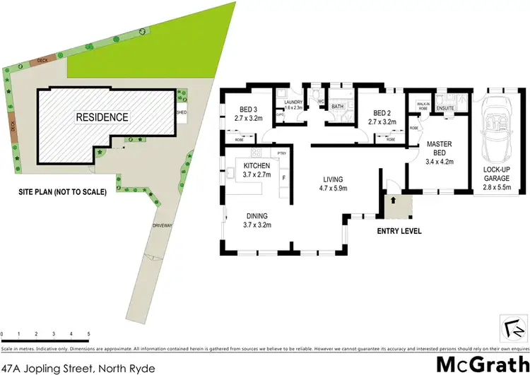 Floorplan of Homely house listing, 47A Jopling Street, North Ryde NSW 2113