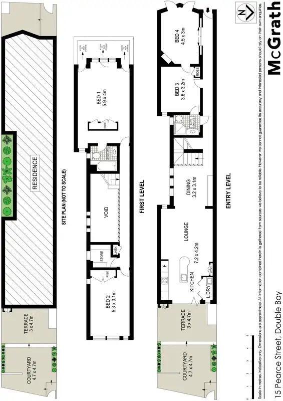 Floorplan of Homely house listing, 15 Pearce Street, Double Bay NSW 2028