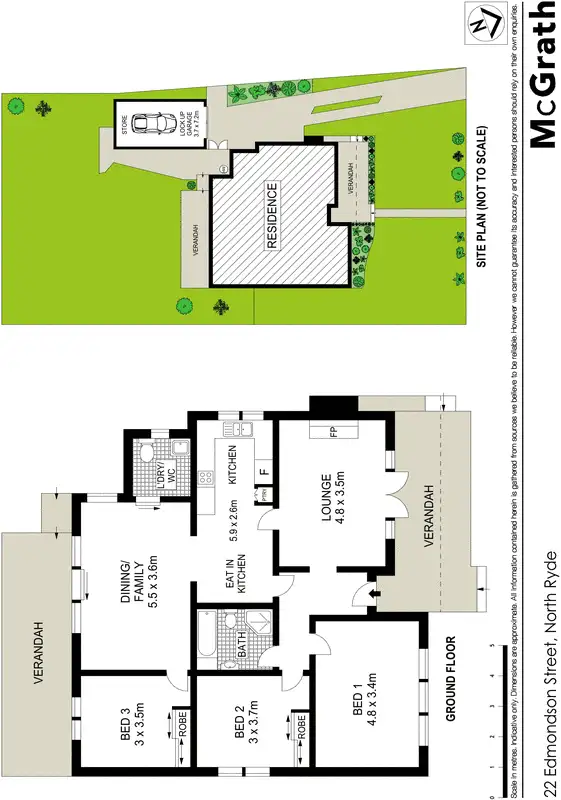 Floorplan of Homely house listing, 22 Edmondson Street, North Ryde NSW 2113