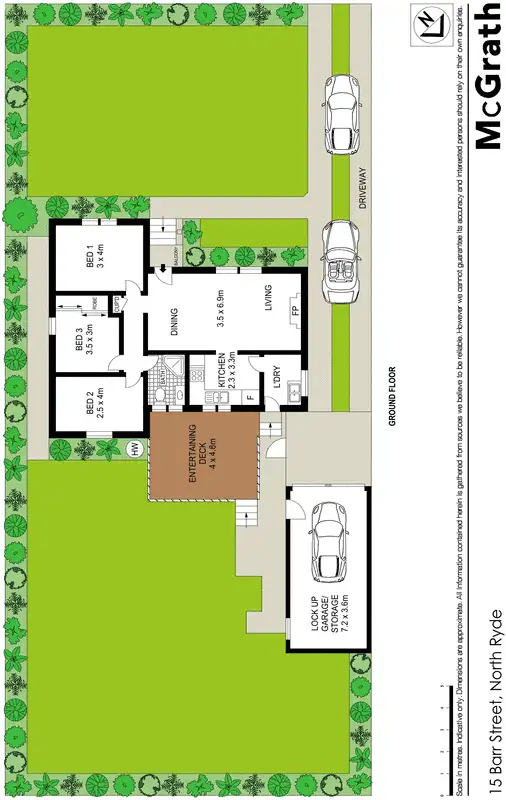 Floorplan of Homely house listing, 15 Barr Street, North Ryde NSW 2113