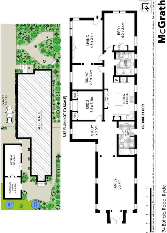 Floorplan of Homely house listing, 94 Buffalo Road, Ryde NSW 2112