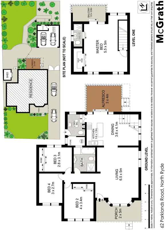 Floorplan of Homely house listing, 62 Parklands Road, North Ryde NSW 2113