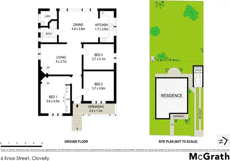 Floorplan of Homely house listing, 6 Knox Street, Clovelly NSW 2031