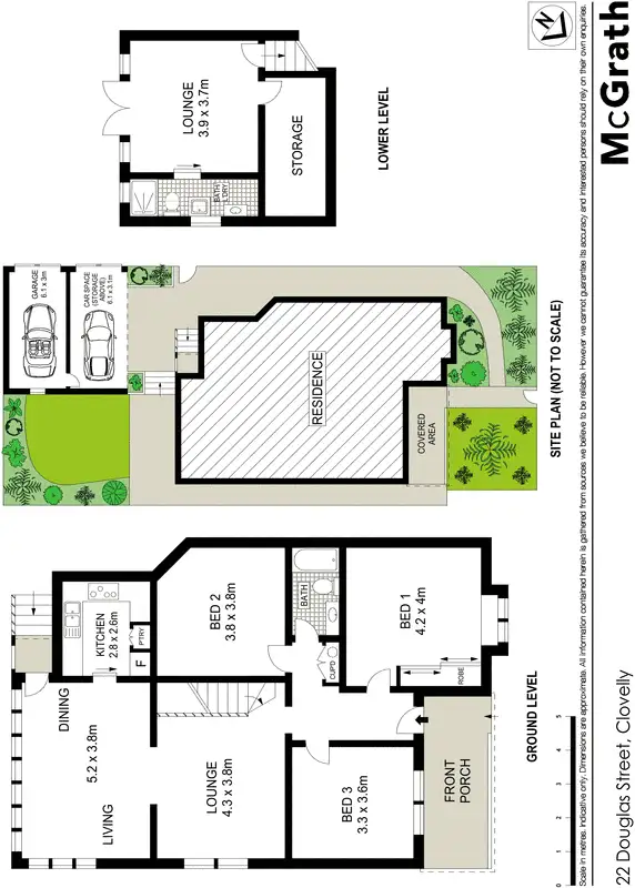 Floorplan of Homely house listing, 22 Douglas Street, Clovelly NSW 2031