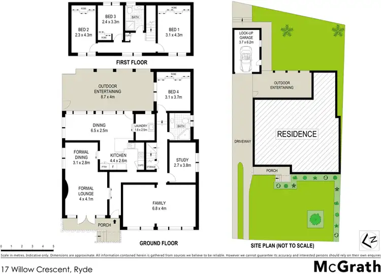 Floorplan of Homely house listing, 17 Willow Crescent, Ryde NSW 2112