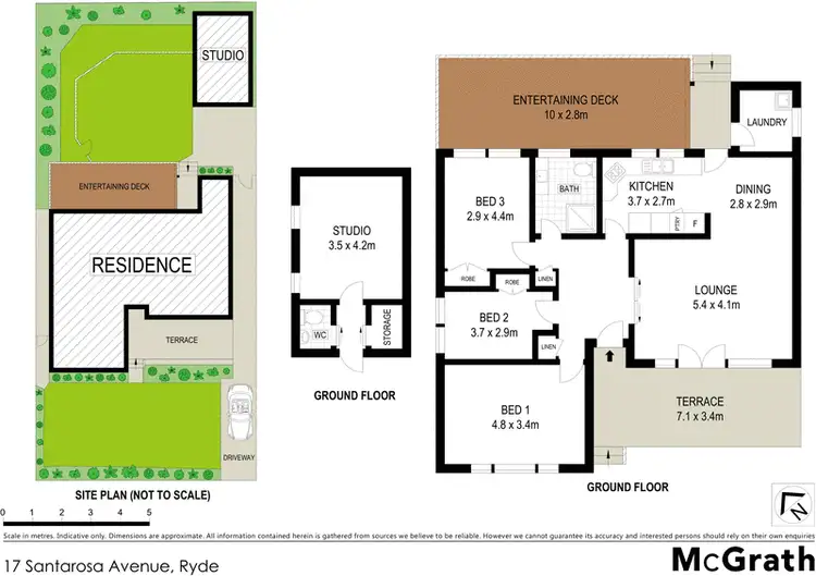 Floorplan of Homely house listing, 17 Santarosa Avenue, Ryde NSW 2112