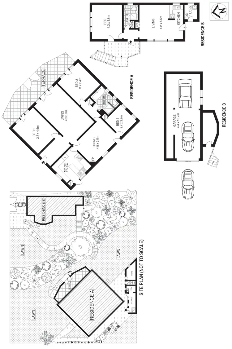 Floorplan of Homely house listing, 40 Gardyne Street, Bronte NSW 2024
