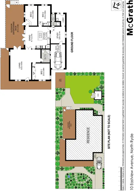 Floorplan of Homely house listing, 10 Eastview Avenue, North Ryde NSW 2113