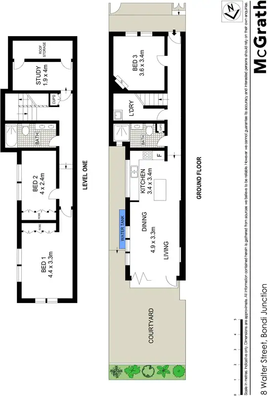 Floorplan of Homely house listing, 8 Walter Street, Bondi Junction NSW 2022