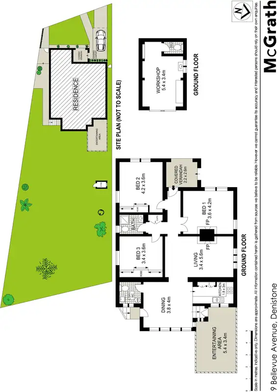 Floorplan of Homely house listing, 9 Bellevue Avenue, Denistone NSW 2114