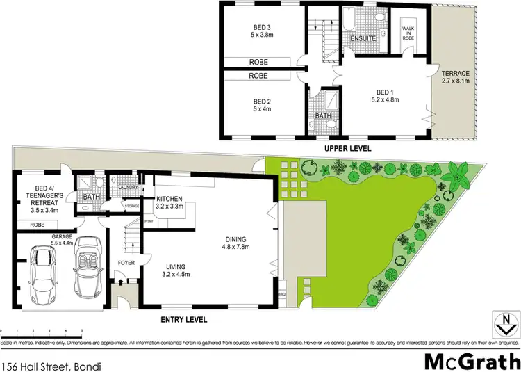 Floorplan of Homely house listing, 156 Hall Street, Bondi Beach NSW 2026