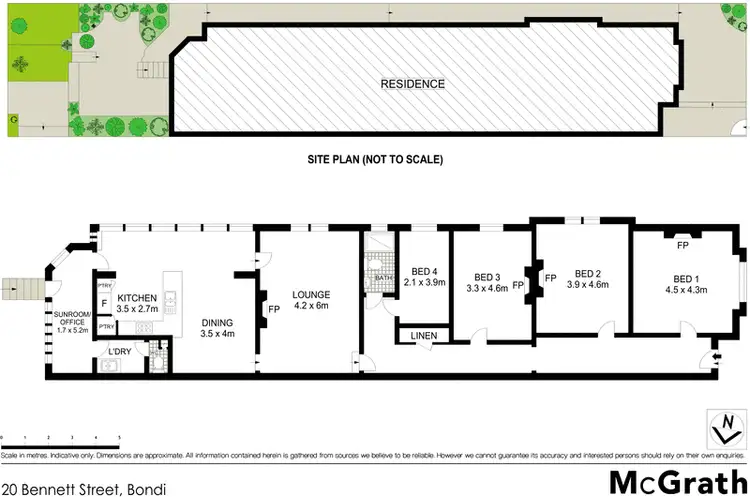 Floorplan of Homely house listing, 20 Bennett Street, Bondi NSW 2026