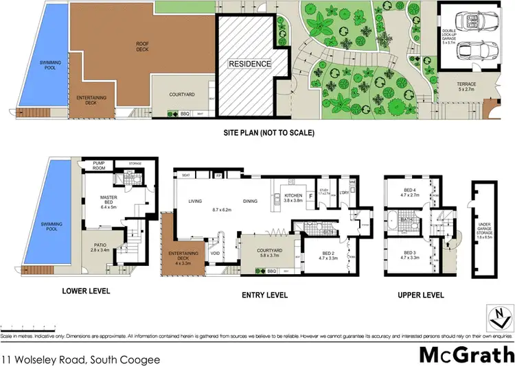 Floorplan of Homely house listing, 11 Wolseley Road, South Coogee NSW 2034