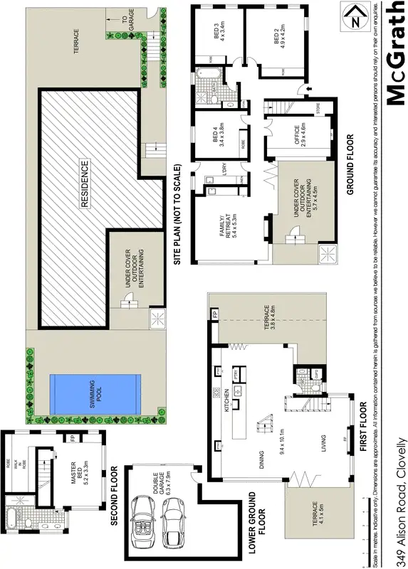 Floorplan of Homely house listing, 349 Alison Road, Coogee NSW 2034