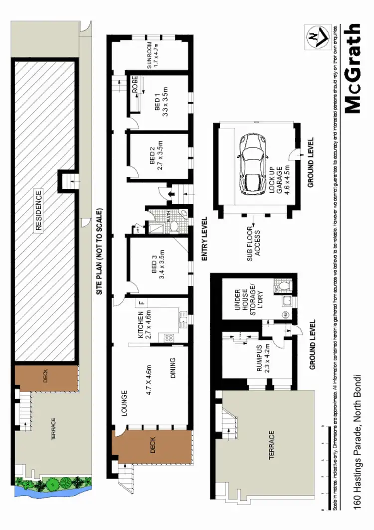 Floorplan of Homely house listing, 160 Hastings Parade, North Bondi NSW 2026