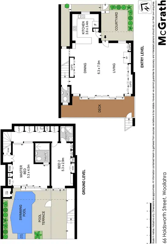 Floorplan of Homely house listing, 66 Holdsworth Street, Woollahra NSW 2025