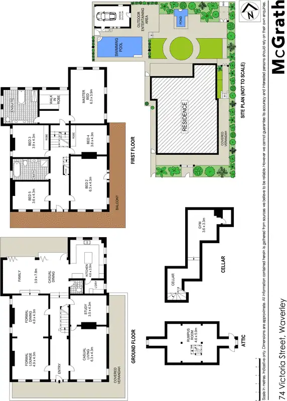 Floorplan of Homely house listing, 74 Victoria Street, Waverley NSW 2024