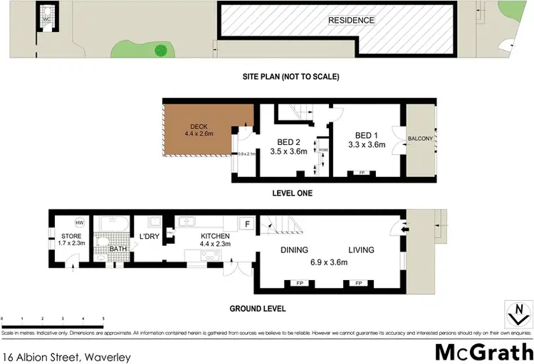 Floorplan of Homely house listing, 16 Albion Street, Waverley NSW 2024