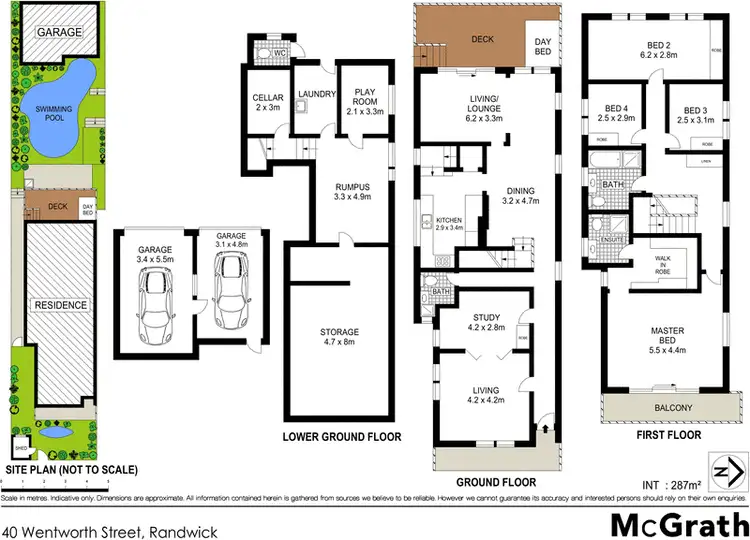 Floorplan of Homely house listing, 40 Wentworth Street, Randwick NSW 2031