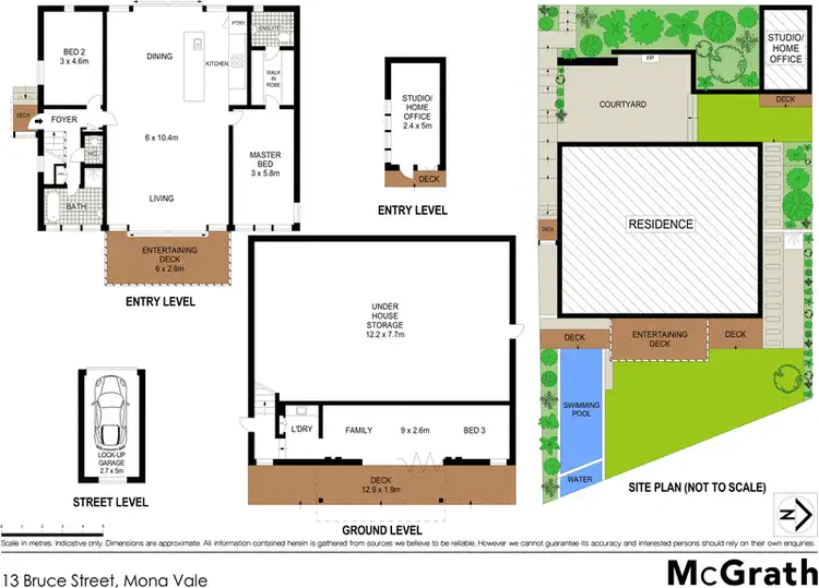 Floorplan of Homely house listing, 13 Bruce Street, Mona Vale NSW 2103