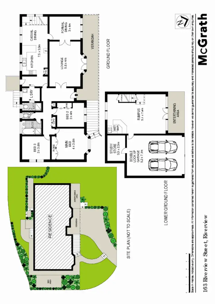 Floorplan of Homely house listing, 163 Riverview Street, Riverview NSW 2066