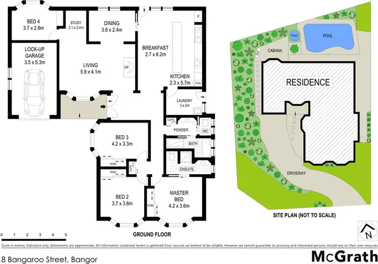 Floorplan of Homely house listing, 8 Bangaroo Street, Bangor NSW 2234