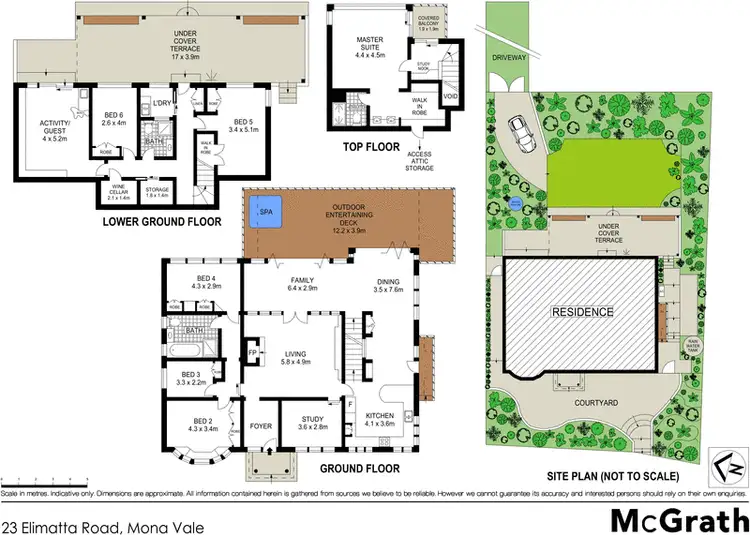 Floorplan of Homely house listing, 23 Elimatta Road, Mona Vale NSW 2103