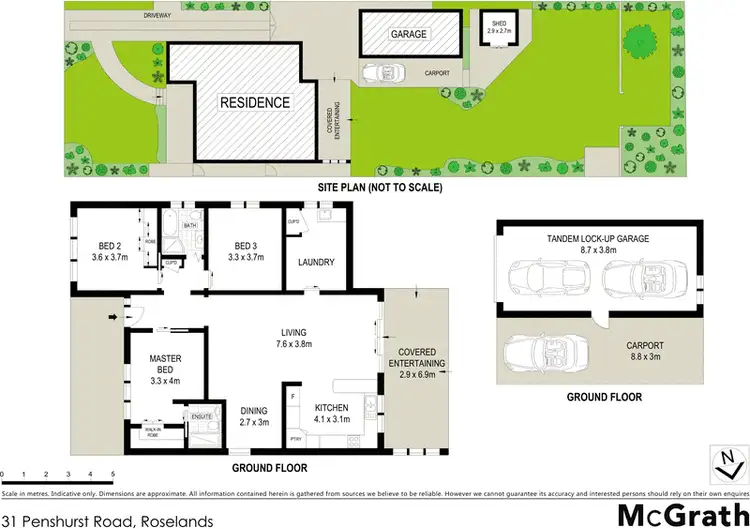 Floorplan of Homely house listing, 31 Penshurst Road, Roselands NSW 2196