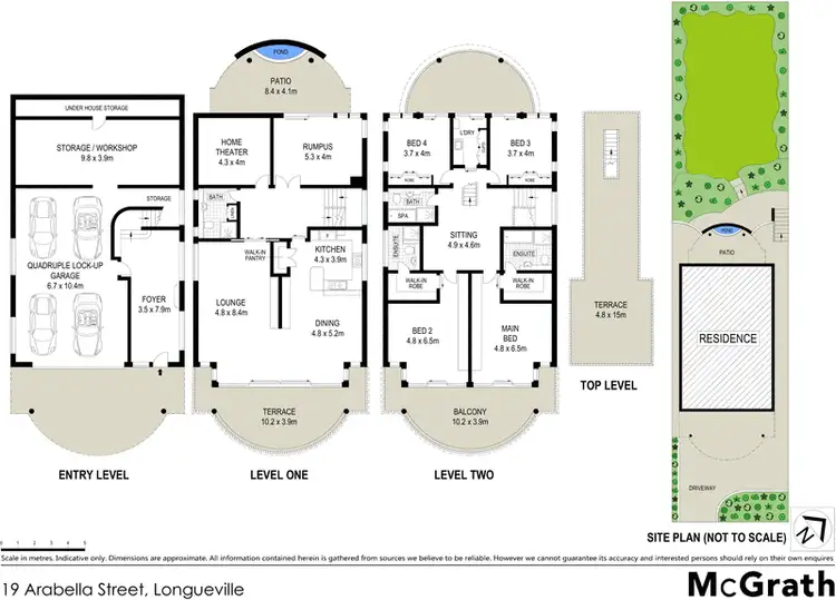 Floorplan of Homely house listing, 19 Arabella Street, Longueville NSW 2066