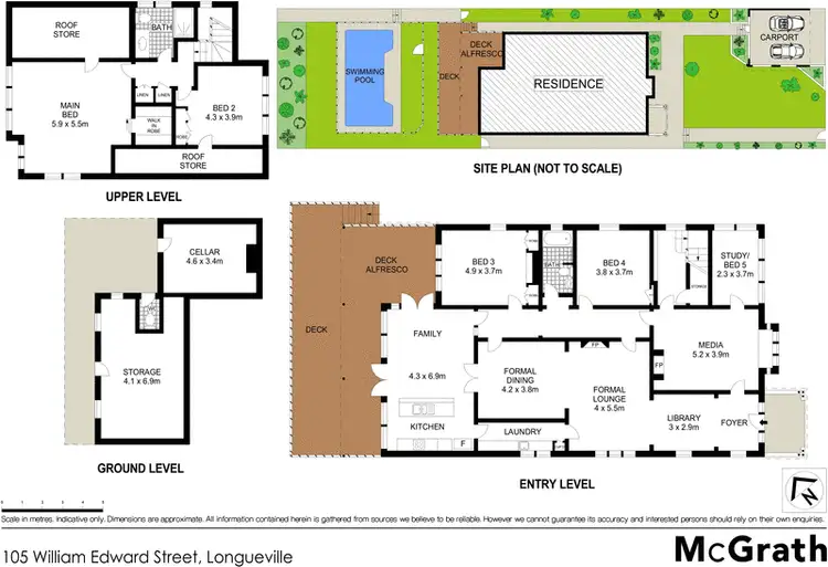 Floorplan of Homely house listing, 105 William Edward Street, Longueville NSW 2066
