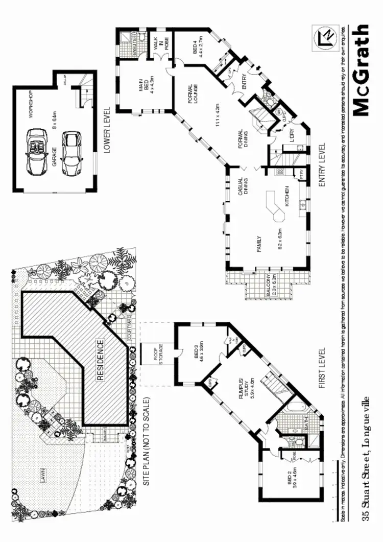 Floorplan of Homely house listing, 35 Stuart Street, Longueville NSW 2066