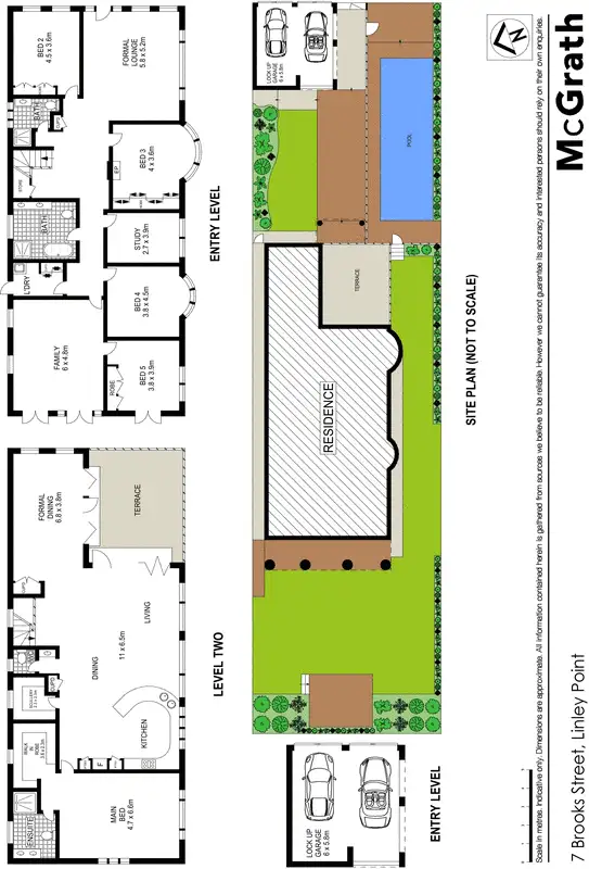 Floorplan of Homely house listing, 7 Brooks Street, Linley Point NSW 2066