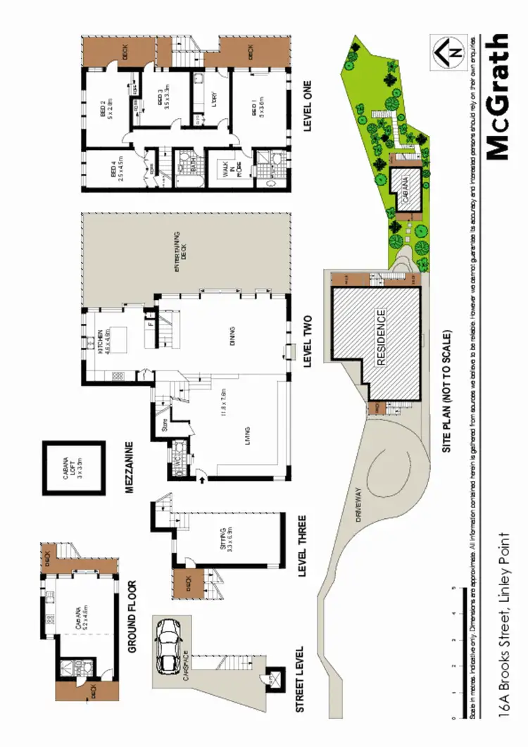 Floorplan of Homely house listing, 16A Brooks Street, Linley Point NSW 2066