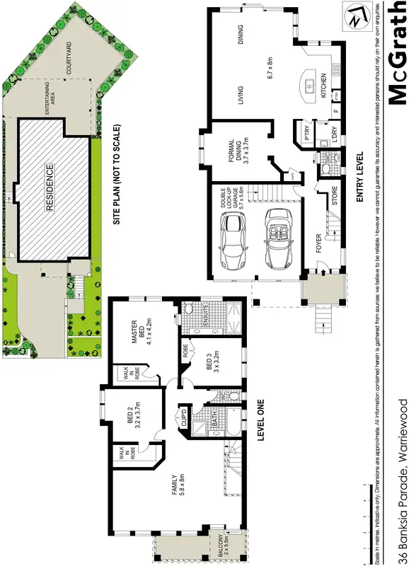 Floorplan of Homely house listing, 36 Banksia Parade, Warriewood NSW 2102