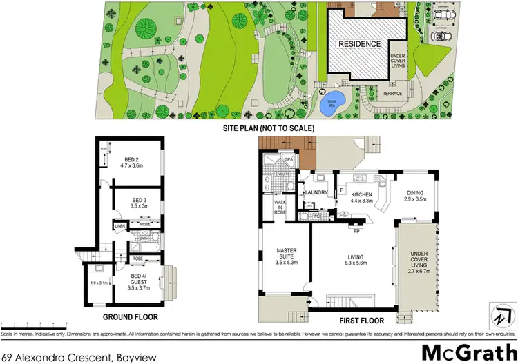 Floorplan of Homely house listing, 69 Alexandra Crescent, Bayview NSW 2104