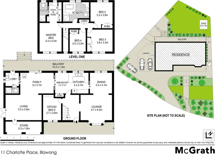 Floorplan of Homely house listing, 11 Charlotte Place, Illawong NSW 2234