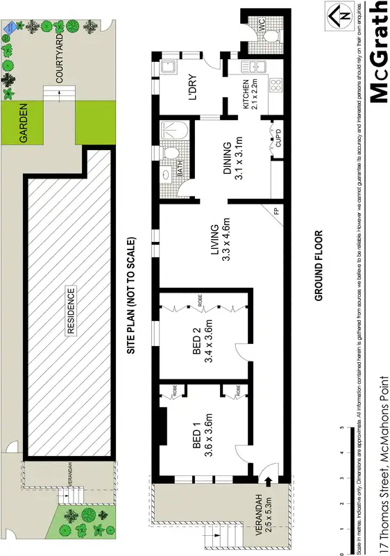 Floorplan of Homely house listing, 17 Thomas Street, Mcmahons Point NSW 2060