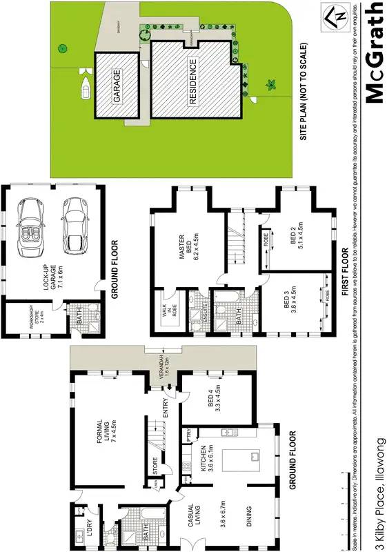 Floorplan of Homely house listing, 3 Kilby Place, Illawong NSW 2234