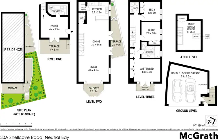 Floorplan of Homely house listing, 30A Shellcove Road, Neutral Bay NSW 2089