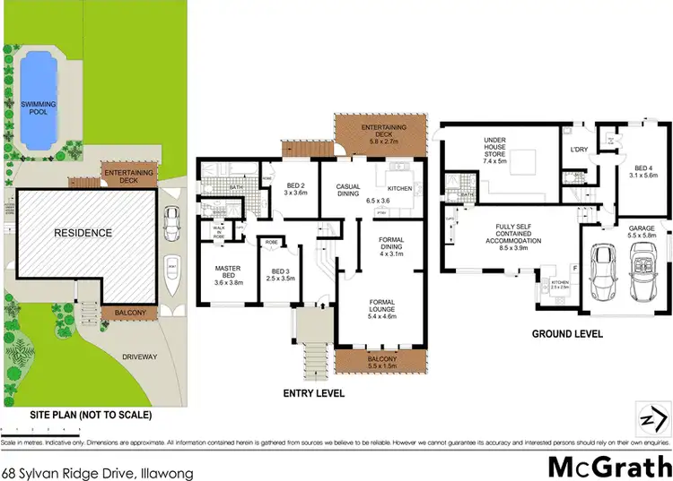 Floorplan of Homely house listing, 68 Sylvan Ridge Drive, Illawong NSW 2234