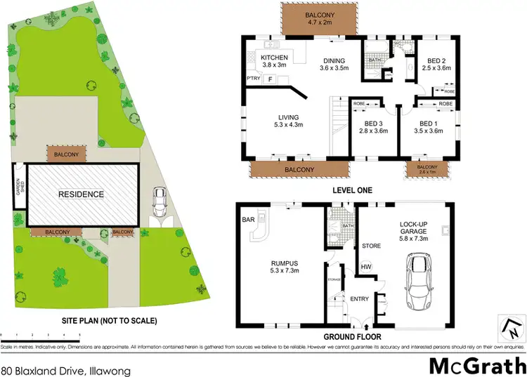 Floorplan of Homely house listing, 80 Blaxland Drive, Illawong NSW 2234
